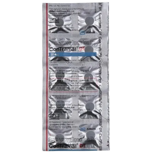 contramal dt 50mg tablet 10's